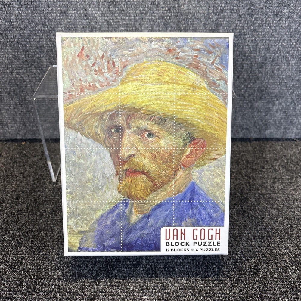 Van Gogh~Block Puzzle~12 Blocks/6 Puzzles~Pomegranate